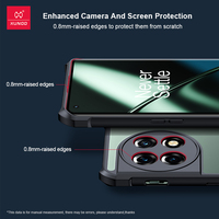 Coque antichoc Xundd pour Oneplus 12 12R 11 5G, pare-chocs à airbag, coque de téléphone transparente pour One Plus Ace 3 2 Nord CE 3 Lite