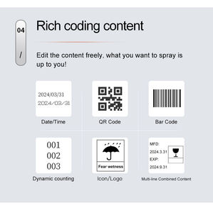 Máquina impresora <span class=keywords><strong>de</strong></span> <span class=keywords><strong>inyección</strong></span> <span class=keywords><strong>de</strong></span> <span class=keywords><strong>tinta</strong></span> <span class=keywords><strong>de</strong></span> mano portátil <span class=keywords><strong>térmica</strong></span> <span class=keywords><strong>de</strong></span> 12,7mm con <span class=keywords><strong>tinta</strong></span> <span class=keywords><strong>de</strong></span> secado rápido para impresión <span class=keywords><strong>de</strong></span> logotipo <span class=keywords><strong>de</strong></span> código <span class=keywords><strong>de</strong></span> lote <span class=keywords><strong>de</strong></span> fecha <span class=keywords><strong>de</strong></span> hora - Product Image 6