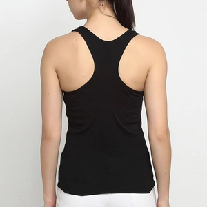 Women's Color Blocked Tank <b>Top</b> Red Black Scoop Neck Knitted Casual Style Breathable Sleeveless <b>Top</b> plus custom size - Product Image 5