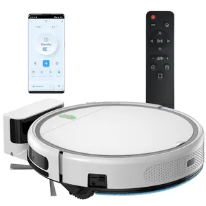 Robot Làm Sạch Tự Động Robot Hút Bụi Và Lau Nhà Robot Hút Bụi Tốt Nhất Con Quay Hồi Chuyển Hướng Lau Sàn Robot Làm Sạch Máy Hút Bụi OEM ODM - Product Image 1