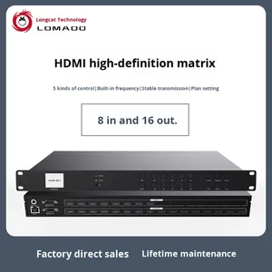 Цифровой матричный гибридный коммутатор для аудио- и видеоконференций с управлением экранами, HD-изображением, 8/16 каналов, производство КНР - Product Image 5