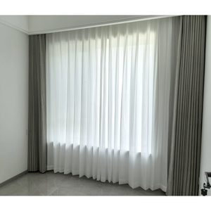 <span class=keywords><strong>Cortinas</strong></span> de Lujo 100% Opacas de Estilo Americano, Venta al por Mayor de Fábrica, Económicas para Dormitorio, Tela para Ventanas, Sala de Estar, Hotel - Product Image 4