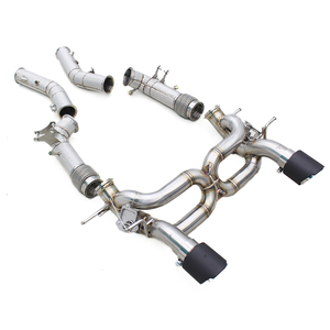 Sistema di scarico sportivo per Auto per Maserati MC20 3.0T 2020-2024 a flusso libero Downpipe diretto attraverso il sistema di scarico del silenziatore Catback - Product Image 1