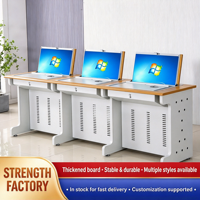 Bureau informatique inclinable, Plateforme multimédia pour enseignant, Bureau inclinable manuel, Table ergonomique inclinable, Personnalisable