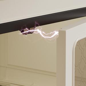 Meuble de <span class=keywords><strong>rangement</strong></span> portable pliable en <span class=keywords><strong>plastique</strong></span> à assemblage rapide pour l'organisation des dortoirs et appartements - Product Image 3