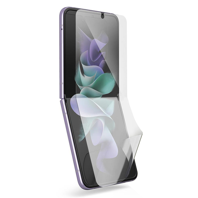 Hd Clear Full Cover Tpu Pet Hydrogel Soft Film Flexible Mobile Phone Screen Protector for Galaxy Z Flip 3 4 5 6 5G