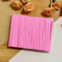Cintas de Papel Kraft Coloridas Personalizadas con Logotipo Impreso, para Sellar Bolsas de Regalo en Panaderías y Comercios