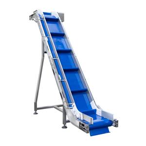 Fıstık PU kemer eğim Z tipi kovalı elevatör PVC /PU/kauçuk etek yanak kaldırma kovası hazne ile asansör konveyörü - Product Image 4