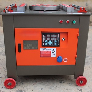 टेराफोर्स gw45a cc rebar Bender, 3kw 380v, मोड़ 4-35 मिमी रिसेड बार, डिजिटल पैनल + व्हील - Product Image 4