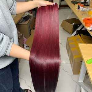 Cuticules alignées 100% naturelles, cheveux indiens vierges, paquets de cheveux péruviens, fournisseurs de cheveux indiens vierges à cuticules alignées, vente en gros - Product Image 1