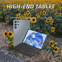Nouvelle tablette tactile 10,1 pouces, 6 Go de RAM, 128 Go de ROM, appareil photo 5MP et 13MP, idéale pour le jeu, Android 13, 4G/5G, Wi-Fi, double SIM, appels, écran capacitif