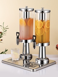 Dispensador <span class=keywords><strong>de</strong></span> Bebidas Doble Tanque Transparente para Buffet, Máquina <span class=keywords><strong>de</strong></span> Té y Jugos para Hotel, Dispensador <span class=keywords><strong>de</strong></span> <span class=keywords><strong>Cerveza</strong></span> y Bebidas Calientes para Fiestas y Restaurantes - Product Image 5