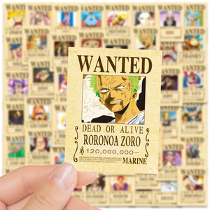 Nuevo Paquete de 50 Pegatinas Vintage de Anime, Nami, <span class=keywords><strong>Luffy</strong></span>, Zoro, Chopper, <span class=keywords><strong>One</strong></span> <span class=keywords><strong>Piece</strong></span> - Product Image 4
