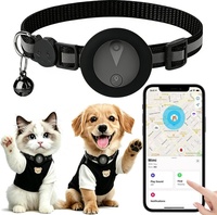 Collar con Rastreador GPS para Gatos, Mini Rastreador GPS para Perros, Sin Cuota Mensual, Localizador Inteligente de Actividad para Mascotas, Funciona con Apple iOS Find My