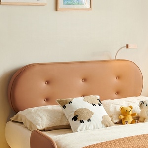 Semplice 1.5 metri tutto in legno massello custodito letto matrimoniale per i bambini per il piccolo appartamento ragazzo o la camera della ragazza - Product Image 2