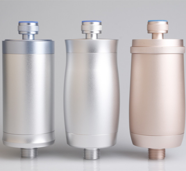 Bathroom Use Aluminum Kdf Chlorine Head Water Purifier Metal Shower Filter for Hard Water