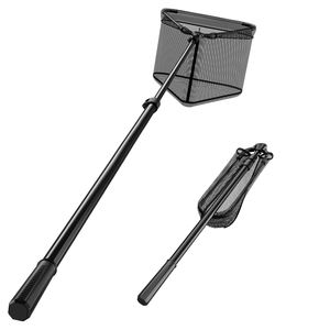 Filet à main pliable d'extérieur en nylon avec poignée en aluminium 0,9m-3m, outil portable à ouverture rapide - Product Image 1