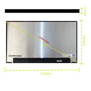 תצוגה lp140ud2 (sp) (b1) 14.0 "מחשב נייד שפכים lcd לוח | <span class=keywords><strong>4k</strong></span> uhd 40-פין edp hdr 400 nits גבוהה בהירות מסך חדש - Product Image 3