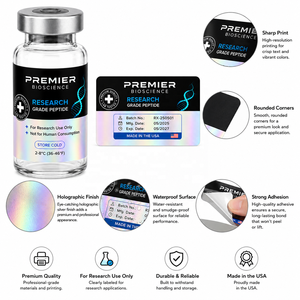 Etichette Personalizzate Gratuite per Flaconi 2ml 3ml 10ml, Adesivi Olografici Impermeabili Ecologici con Strato Grattabile per Medicinali - Product Image 3