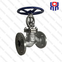 Vanne à soupape à bride en acier inoxydable, corps CF8, DN50 PN16, actionnée par volant, vanne de régulation industrielle