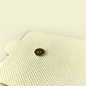 Surface Electrodes For Physical Therapy 70x120mm Button Type Non Woven Fabric Hydrogel Massage Pads Shenzhen Made - Product Image 2
