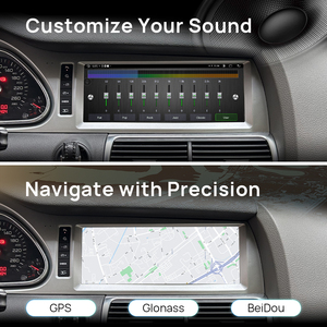 شاشة اندرويد 13 بوصة لأودي Q7-، مشغل سيارة فيديو واي فاي 4G السماح بنظام تحديد المواقع والملاحة ستيريو - Product Image 5
