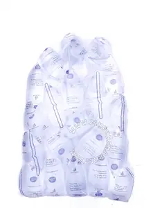 越南制造商定制印刷透明透明塑料塑料袋，用于水袋包装工业用途