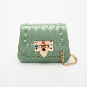 Wholesale Price Studded Macaron <b>Small</b> Jelly Bag New Trend Mini Chain Crossbody Bag Mini Coin <b>Purse</b> Bag Tanjing - Product Image 4