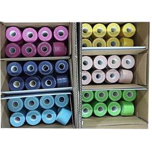 5cm 6.9m cotton ánh sáng đàn hồi băng dính phòng tập thể dục ngón tay Băng cử tạ leo ngón tay BĂNG BĂNG chéo thể thao thể thao Băng - Product Image 4