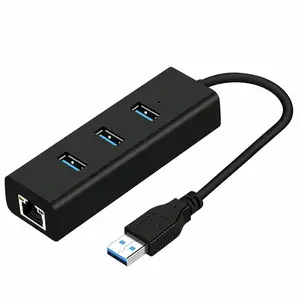 Gigabit USB ethernet adaptörü ağ kartı USB 3.0 RJ45 macbook için hub