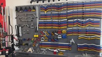 2025 Meilleures ventes : Accessoires pour équipement de musculation – Poignée de poulie en aluminium pour machine à câble, Barre de tirage latéral pour triceps, Corde de triceps
