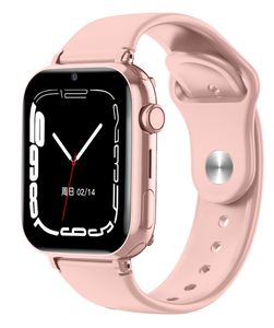 Montre connectée avec carte SIM pour hommes/femmes, appels 4G LTE et suivi d'activité GPS, design étanche et longue autonomie de la batterie - Product Image 1