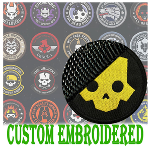 Personnalisé Sartre arabie tissé fer sur patchs logo bouclier Patch coudre badges pour vêtements - Product Image 6