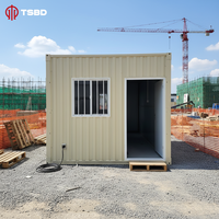 Installation rapide, emballage pour maison, conteneur mobile pliable de 20 pieds, bureau pliable, expédition économique, maisons conteneurs pliables