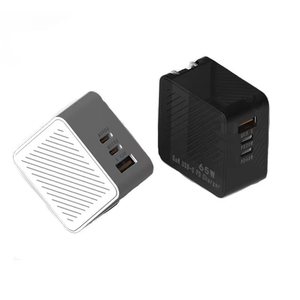 Caricatore Gan 65W USB A+C con Spina Pieghevole per Telefoni Cellulari, Tablet e Laptop - Product Image 1
