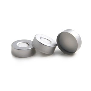 Chromatographie en phase gazeuse de laboratoire Verre à <span class=keywords><strong>sertir</strong></span> <span class=keywords><strong>Bouchon</strong></span> en aluminium 20ml Sertissage Headspace Flacon 20mm Butyl Septa pour flacons - Product Image 2