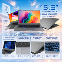 Nouvel ordinateur portable professionnel pour Intel I5 10e génération, 8/16 Go de RAM, 256/512 Go de SSD, 15,6 pouces, ordinateur portable léger et portable