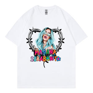 Camiseta personalizada para mujer, camiseta <span class=keywords><strong>Karol</strong></span> <span class=keywords><strong>G</strong></span> para niña - Product Image 3