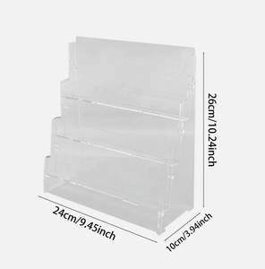 Wholesale Modern Eco-friendly 3-Tier Acrylic Sports Card Display Shelf <strong>Trading</strong> Card Display Stand Business <strong>Shop</strong> - Product Image 2