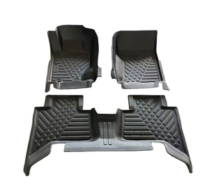 Logo personnalisé antidérapant tous temps revêtements de sol de voiture en caoutchouc 3D TPE tapis de sol de voiture pour MITSUBISHI L200 2024 - Product Image 1