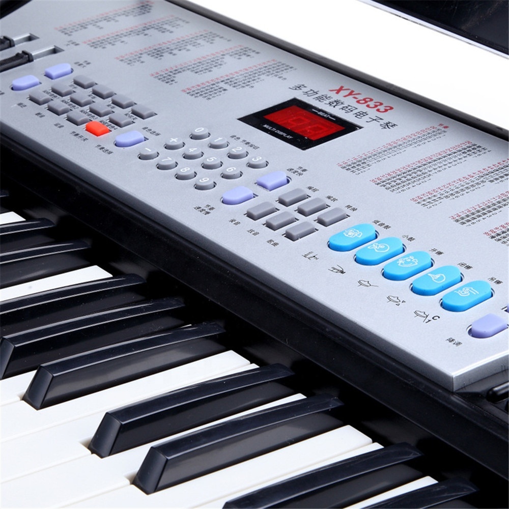 New XY-833 54-Key Electronic Piano Keyboard for Beginners - Smart