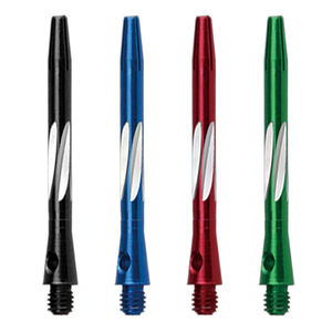 أذرع السهام الجذعية من الألومنيوم 4 ألوان أسود + أزرق + أحمر + أخضر خيط 2BA بديل السهام 3 * - Product Image 2