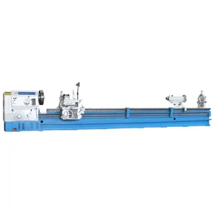 CW6280 series horizontal lathe floor mounted integral bed with high rigidity and high turning efficiency