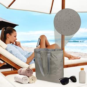 Sac de courses pliable en polyester écologique, imperméable, réutilisable, de nouvelle conception, promotionnel, pour supermarché - Product Image 6