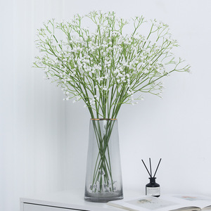 Soft Silk Baby's Breath Artificial Flowers White Single Stem Wedding Decorations Home Decor Props - Product Image 3
