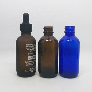 Bouteille en verre Boston ronde mate noire transparente de 250 ml, 500 ml, 16 oz, 8 oz, personnalisée, best-seller, pour savon liquide, lotion corporelle, shampoing - Product Image 1