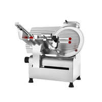 Trancheuse à viande automatique commerciale pour bacon, bœuf, jambon, équipement de cuisine pour hôtels et restaurants, machine à trancher la viande