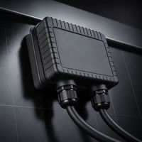 Modules MULOYAL 515W, efficacité 23,2 %, type N, panneau solaire à contact arrière, double verre bifacial, gain 5 % 10 %, cellule 182 mm, tout noir