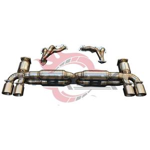 Escape Catback VORTEX de Aleación de Titanio con Acabado Espejo y Colectores para Porsche 911 991.1/991.2 3.0T/Turbo S 2016-2025 - Product Image 2