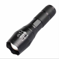 Mini lampe torche LED multi-modes en alliage d'aluminium, portable, fonctionnant avec des piles AAA, modes Haute/Moyenne/Basse/Flash/SOS, 30000